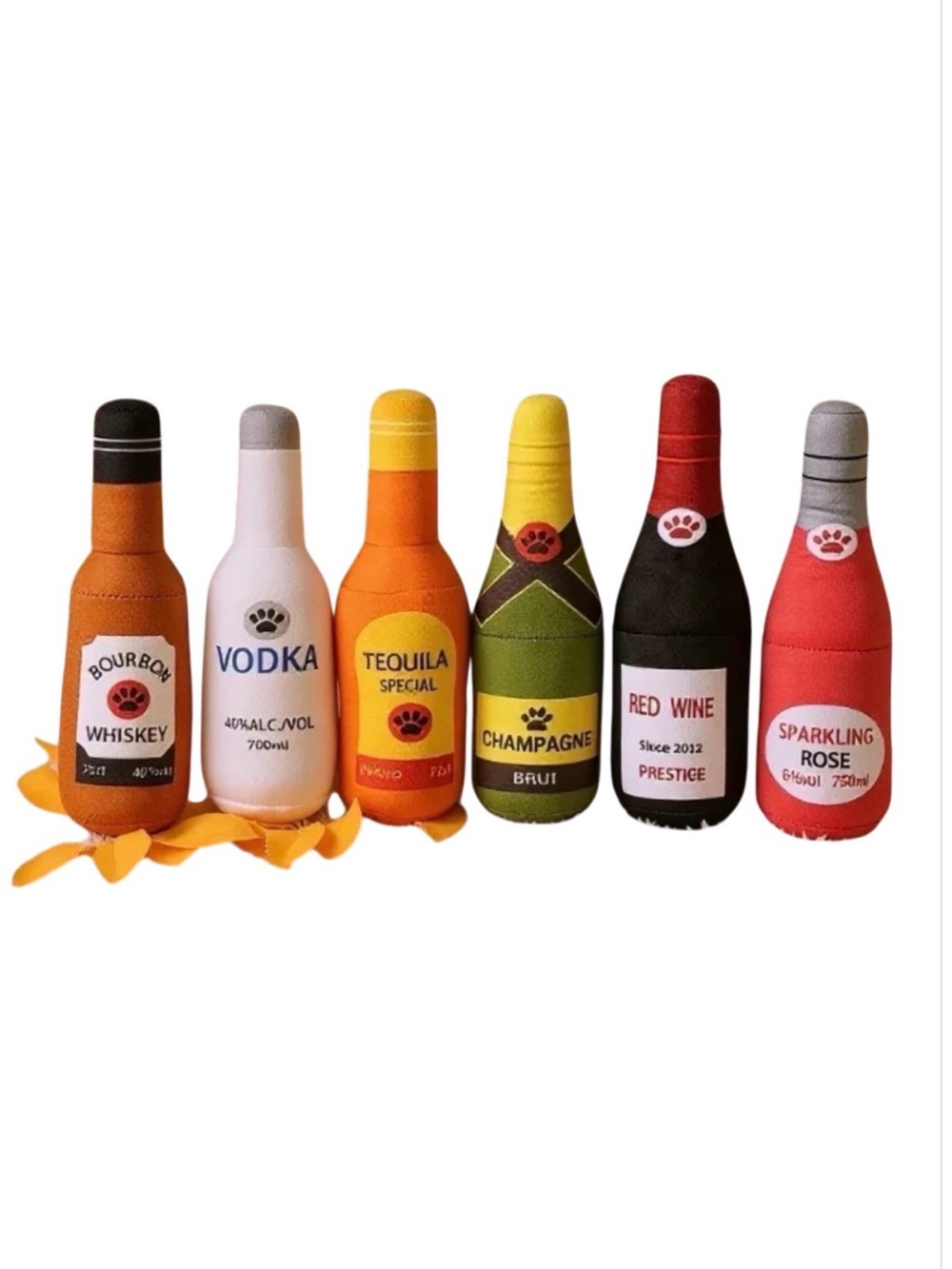 Favorite Beverage Dog Squeak Toy NIP Pick 1 - Picture 1 of 7